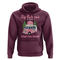 Funny Big Worm's Ice Cream What Chu Want Hoodie Summer Van - Wonder Print Shop
