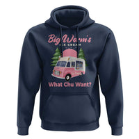 Funny Big Worm's Ice Cream What Chu Want Hoodie Summer Van - Wonder Print Shop
