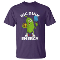Funny Pickleball T Shirt Big Dink Energy Pickle Ball Dill Lover - Wonder Print Shop