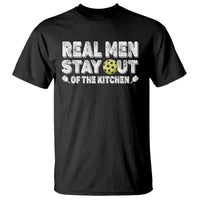 Funny Pickleball T Shirt Real Men Stay Out Of The Kitchen Pickle Ball Sports - Wonder Print Shop