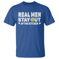 Funny Pickleball T Shirt Real Men Stay Out Of The Kitchen Pickle Ball Sports - Wonder Print Shop