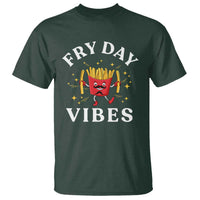 Funny French Fries T Shirt Fry Day Vibes Fast Food - Wonder Print Shop