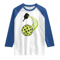 Pickleball Raglan Shirt Just Dink It Pickle Ball Sports