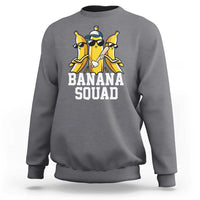 Funny Banana Squad Sweatshirt Baseball Bat Cute Halloween Costume - Wonder Print Shop