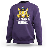 Funny Banana Squad Sweatshirt Baseball Bat Cute Halloween Costume - Wonder Print Shop