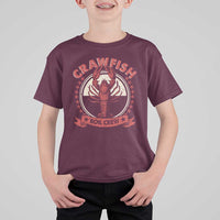 Funny Crawfish Boil Crew T Shirt For Kid Cajun Seafood Boil Lover Party - Wonder Print Shop