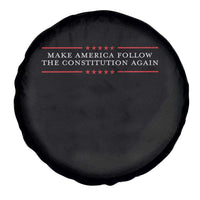 Funny Make America Follow The Constitution Again Spare Tire Cover - Wonder Print Shop