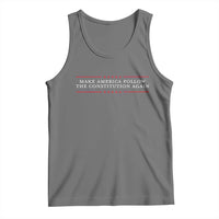 Funny Make America Follow The Constitution Again Tank Top - Wonder Print Shop