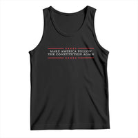 Funny Make America Follow The Constitution Again Tank Top - Wonder Print Shop