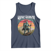 Funny Mountain Hikers Tank Top The Hiking Warrior Retro Forest Sunset - Wonder Print Shop