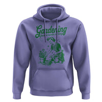 Funny Gardening Because Murder Is Wrong Hoodie Plant Lady - Wonder Print Shop
