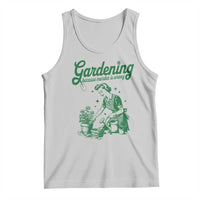 Funny Gardening Because Murder Is Wrong Tank Top Plant Lady - Wonder Print Shop