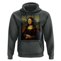 Funny Mona Lisa Bass Face Music Lovers DJs Hoodie