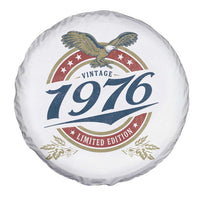 50th Birthday Beer Lover Vintage 1976 Limited Edition Spare Tire Cover Bald Eagle