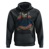 70th Birthday Beer Lover Vintage 1956 Limited Edition Hoodie Bald Eagle