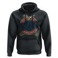 55th Birthday Beer Lover Vintage 1971 Limited Edition Hoodie Bald Eagle