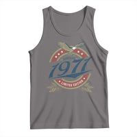 55th Birthday Beer Lover Vintage 1971 Limited Edition Tank Top Bald Eagle