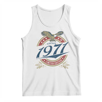 55th Birthday Beer Lover Vintage 1971 Limited Edition Tank Top Bald Eagle