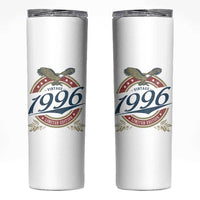 30th Birthday Beer Lover Vintage 1996 Limited Edition Skinny Tumbler Bald Eagle