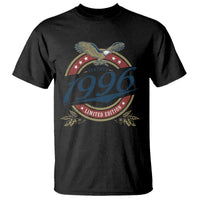 30th Birthday Beer Lover Vintage 1996 Limited Edition T Shirt Bald Eagle