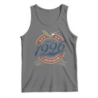 30th Birthday Beer Lover Vintage 1996 Limited Edition Tank Top Bald Eagle