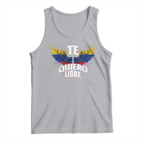Venezuelan Pride Tank Top Te Quiero Libre Venezuela Flag Wings - Wonder Print Shop