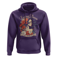Latina Power Hoodie Hispanic Heritage Month Vintage Women Flowers - Wonder Print Shop