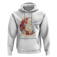 Latina Power Hoodie Hispanic Heritage Month Vintage Women Flowers - Wonder Print Shop