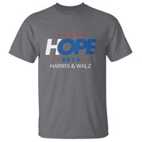Harris Walz 2024 Supporter T Shirt Hope Ope Presidential Election Stars - Wonder Print Shop
