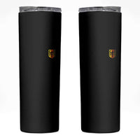 Deutschland German Pride Bundesadler Coat of Arms Crest Skinny Tumbler
