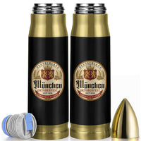 Oktoberfest Munchen Seit 1810 Bullet Tumbler Deutschland German Beer Label Bavarian Lion Shield