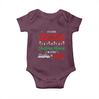 Christmas Criminal Podcast Lover Baby Onesie It's Either Serial Killer Documentaries Or Christmas Movie - Wonder Print Shop