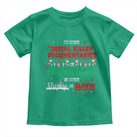 Christmas Criminal Podcast Lover Toddler T Shirt It's Either Serial Killer Documentaries Or Christmas Movie - Wonder Print Shop