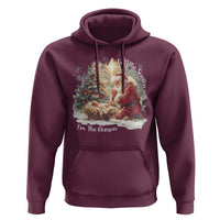 Christian Christmas Hoodie Jesus I Am The Reason Santa I Am The Season - Wonder Print Shop