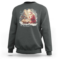 Christian Christmas Sweatshirt Jesus I Am The Reason Santa I Am The Season - Wonder Print Shop