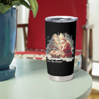 Christian Christmas Tumbler Cup Jesus I Am The Reason Santa I Am The Season - Wonder Print Shop