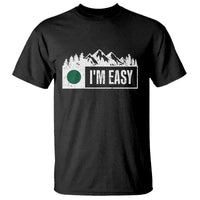 Funny Snowboard Ski T Shirt I'm Easy Mountain Sign Retro Vintage - Wonder Print Shop