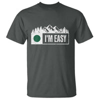 Funny Snowboard Ski T Shirt I'm Easy Mountain Sign Retro Vintage - Wonder Print Shop