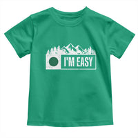 Funny Snowboard Ski Toddler T Shirt I'm Easy Mountain Sign Retro Vintage - Wonder Print Shop