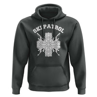 Ski Patrol Hoodie Mountain Rescue Winter Slopes Skiing Snowboarding - Wonder Print Shop