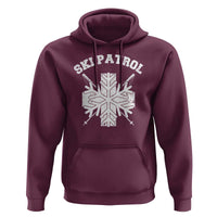 Ski Patrol Hoodie Mountain Rescue Winter Slopes Skiing Snowboarding - Wonder Print Shop