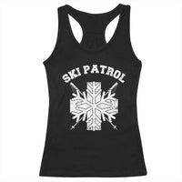 Ski Patrol Racerback Tank Top Mountain Rescue Winter Slopes Skiing Snowboarding - Wonder Print Shop