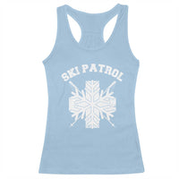 Ski Patrol Racerback Tank Top Mountain Rescue Winter Slopes Skiing Snowboarding - Wonder Print Shop