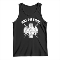 Ski Patrol Tank Top Mountain Rescue Winter Slopes Skiing Snowboarding - Wonder Print Shop
