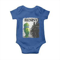 Frog Resist Baby Onesie Portland Frog Activist Protest City Art - Wonder Print Shop