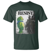 Frog Resist T Shirt Portland Frog Activist Protest City Art - Wonder Print Shop