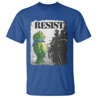 Frog Resist T Shirt Portland Frog Activist Protest City Art - Wonder Print Shop