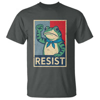Frog Resist T Shirt Portland Frog Raised Fist Poster Graphic - Wonder Print Shop