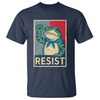 Frog Resist T Shirt Portland Frog Raised Fist Poster Graphic - Wonder Print Shop
