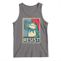 Frog Resist Tank Top Portland Frog Raised Fist Poster Graphic - Wonder Print Shop